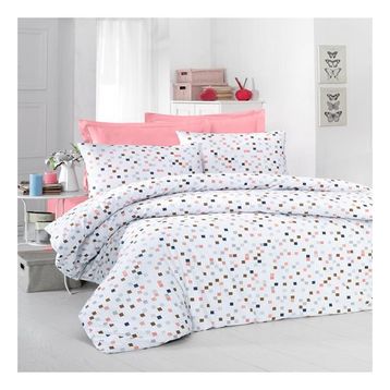 Komfort Home Çift Kişilik Ranforce Mosaic Nevresim Takım