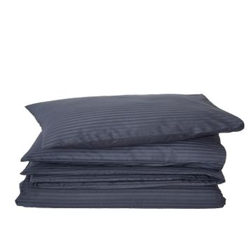 Komfort Home Çizgili Pamuk Saten Battal Boy Nevresim Takım