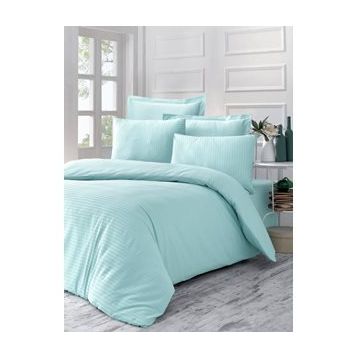 Komfort Home Mint Tek Kişilik Exclusive Deluxe Saten Nevresim Takımı