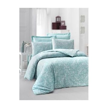 Komfort Home Mint Tek Kişilik Exclusive Deluxe Saten Nevresim Takımı