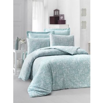 Komfort Home Mint Tek Kişilik Exclusive Deluxe Saten Nevresim Takımı