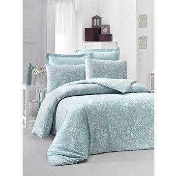 Komfort Home Mint Tek Kişilik Exclusive Deluxe Saten Nevresim Takımı