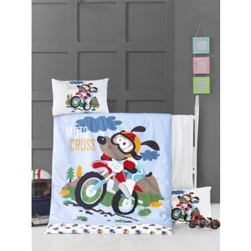 Komfort Home Moto Cross %100 Pamuk Bebek Uyku Seti
