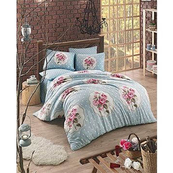 Komfort Home ROSAGRI_TK Polycotton 160x240 cm Tek Kişilik Nevresim Takımı