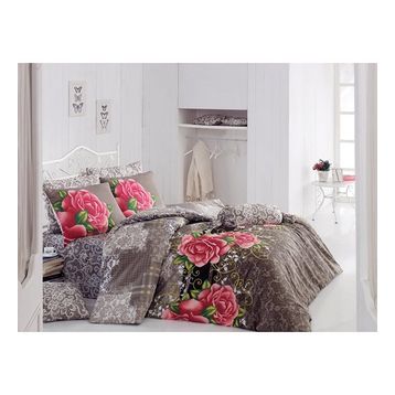 Komfort Home ROSAGRI_TK Polycotton 160x240 cm Tek Kişilik Nevresim Takımı