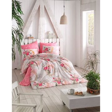 Komfort Home ROSAGRI_TK Polycotton 160x240 cm Tek Kişilik Nevresim Takımı