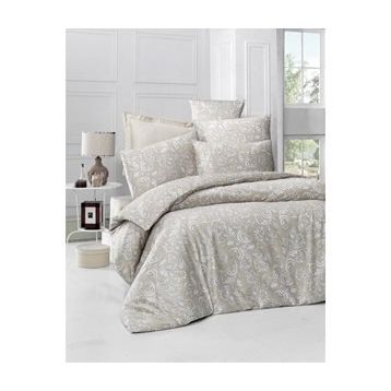 Komfort Home Tek Kişilik Exclusive Deluxe Saten Beige Nevresim Takımı