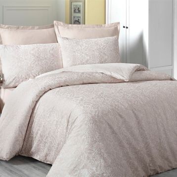 Komfort Home Tek Kişilik Exclusive Deluxe Saten Cream Nevresim Takımı