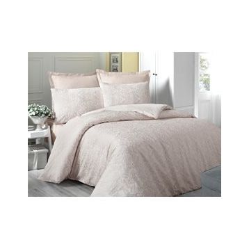Komfort Home Tek Kişilik Exclusive Deluxe Saten Cream Nevresim Takımı