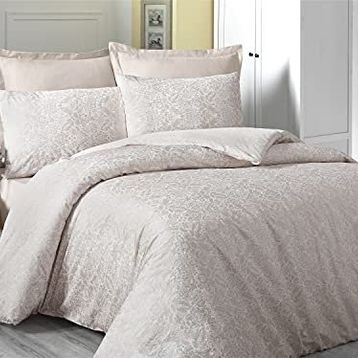 Komfort Home Tek Kişilik Exclusive Deluxe Saten Cream Nevresim Takımı