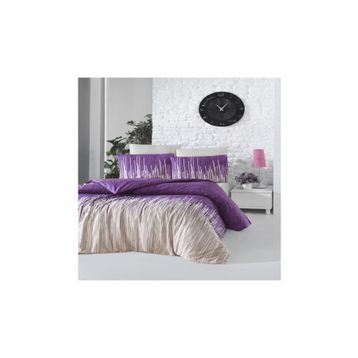 Komfort Home Tek Kişilik Ranforce Monte Lilac Nevresim Takımı