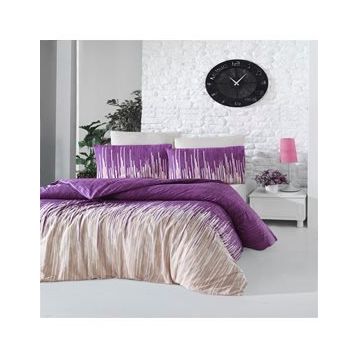 Komfort Home Tek Kişilik Ranforce Monte Lilac Nevresim Takımı