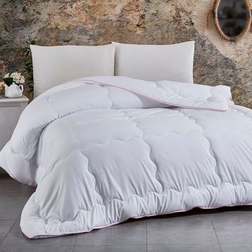 Komfort Home Tek Kişilik Yazlık Biyeli Micro Saten Lüx Yorgan
