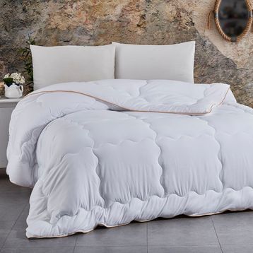 Komfort Home Tek Kişilik Yazlık Biyeli Micro Saten Lüx Yorgan