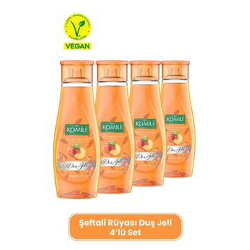 Komili 4x500 ml Şeftali Rüyası Duş Jeli