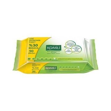 Komili 90 Yaprak 24'lü Set Islak Havlu