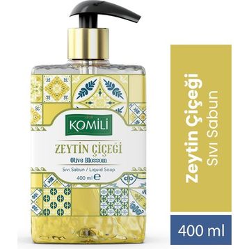 Komili Akdeniz Premium Zeytin Çiçeği 400 ml Sıvı Sabun