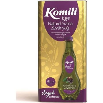 Komili Ege Sızması 5 lt Teneke Zeytinyağı