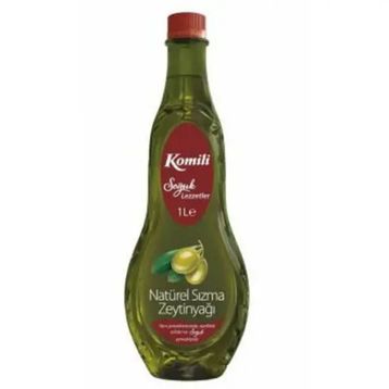 Komili Yağ 1 lt Naturel Sızma Zeytinyağı