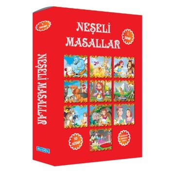Komisyon 10 Kitap Takım Neşeli Masallar Seti