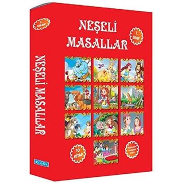 Komisyon 10 Kitap Takım Neşeli Masallar Seti