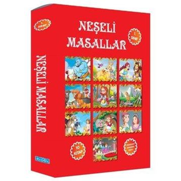 Komisyon 10 Kitap Takım Neşeli Masallar Seti