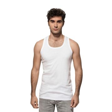 Kompedan K0058 Beyaz Erkek Ribana Sporcu Atlet