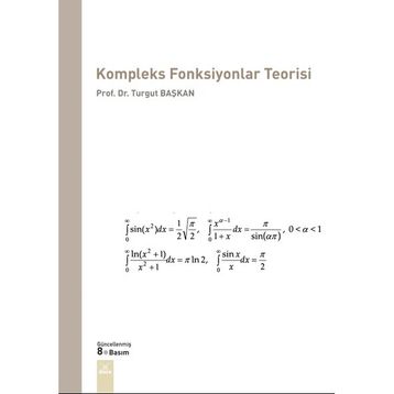 Kompleks Fonksiyonlar Teorisi - Turgut Başkan