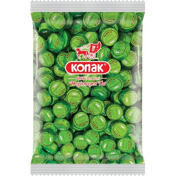 Konak 1000 gr Hanımefendi Antep Fıstık Parçacıklı Dolgulu Sütlü Çikolata