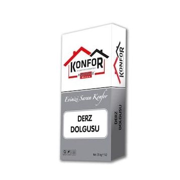 Konfor 20 kg Beyaz Silikonlu Derz Dolgu