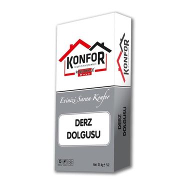 Konfor 20 kg Beyaz Silikonlu Derz Dolgu