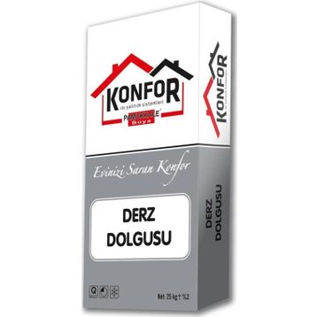 Konfor 20 kg Beyaz Silikonlu Derz Dolgu