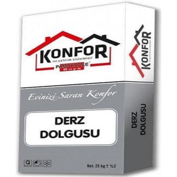 Konfor 20 kg Gri Silikonlu Derz Dolgu