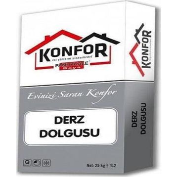 Konfor 20 kg Gri Silikonlu Derz Dolgu