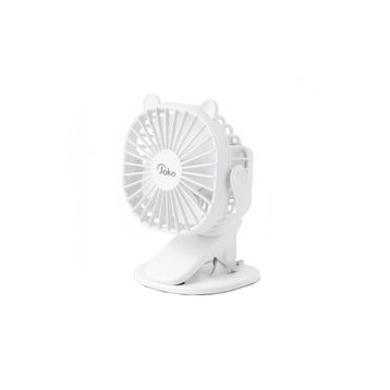 Konfulon Joko JS03 Masaüstü Soğutma Fanı Beyaz Şarjlı Vantilatör