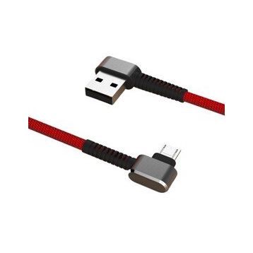 Konfulon S73 1 mt 2.1A Kırmızı Micro USB Kablo
