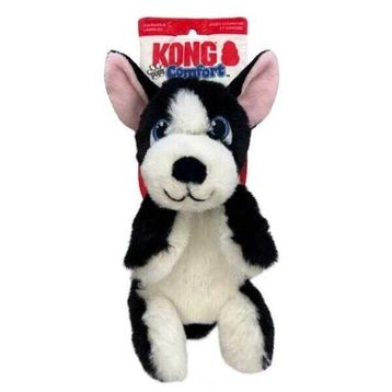 Kong Comfort Pups Boss S Köpek Şeklinde Peluş Köpek Oyuncağı