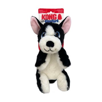 Kong Comfort Pups Boss S Köpek Şeklinde Peluş Köpek Oyuncağı