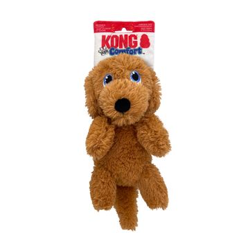Kong Comfort Pups Goldie Köpek Şeklinde M Peluş Köpek Oyuncağı