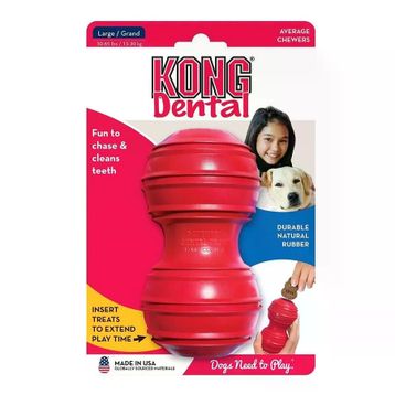 Kong Dental Diş Temizliği Sağlayan Large Köpek Oyuncağı