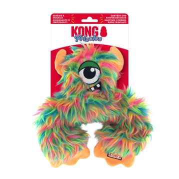 Kong Frizzles Frazzle Tek Gözlü Sevimli Canavar Sesli M Peluş Köpek Oyuncağı
