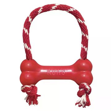 Kong Goodie Bone Medium Kemik Şeklinde İpli Köpek Oyuncağı