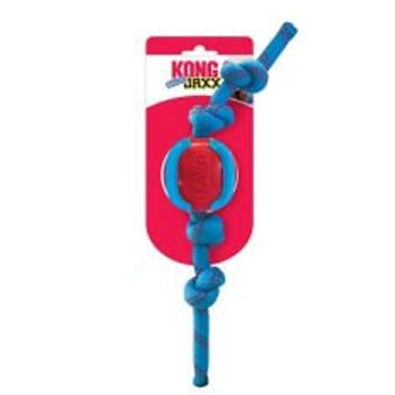 Kong Jaxx Brights Medium Sandviç Şeklinde İp Uzantılı Köpek Oyuncağı