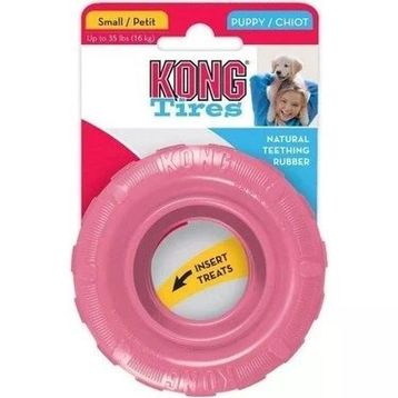 Kong Puppy Tires Tekerlek Yavru Köpek Oyuncağı