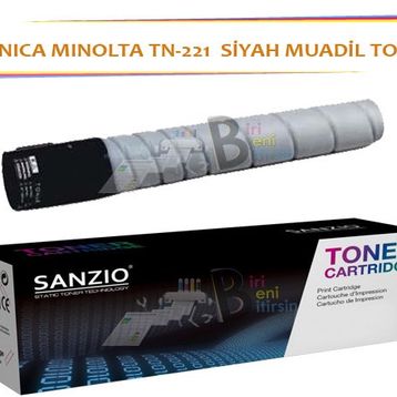 Konica Minolta TN-221K Muadil Siyah Toner