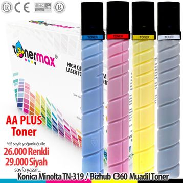 Konica Minolta TN-319 Sarı Muadil Toner