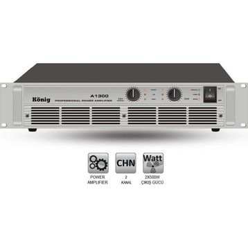Konig A-1300 2x400 Watt Power Amfi