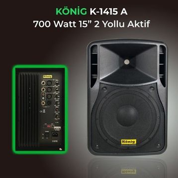 Konig K-1415 15 inç 700 W Pasif Hoparlör