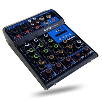Konig K-400 USB 4 Kanal Dec Mikser