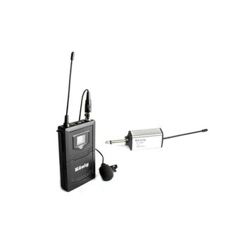 Konig K-400Y Şarjlı Uhf Telsiz Kablosuz Yaka Mikrofonu